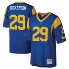 LA.Rams #29 Eric Dickerson Player Royal Mitchell & Ness Legacy Replica Ddoa Stitched Jerseys