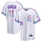 KC.Royals #11 Maikel Garcia Player White 2026 City Connect Limited Home Ddoa Stitched Jerseys