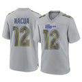LA.Rams #12 Puka Nacua Player Gray Atmosphere Fashion Home Game Ddoa Stitched Jerseys