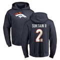 D.Broncos #2 Pat Surtain II Player Navy Pullover Hoodie Limited Ddoa Stitched Jerseys