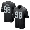 LV.Raiders #98 Maxx Crosby Player Black Home Game Ddoa Stitched Jerseys