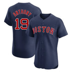 B.Red Sox #19 Roman Anthony Player Navy Limited Elite Home Game Ddoa Stitched Jerseys