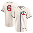 C.Cubs #6 Matt Shaw Player Cream Field of Dreams Limited Home Game Ddoa Stitched Jerseys