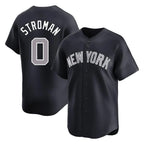 NY.Yankees #0 Marcus Stroman Player Navy Limited Home Ddoa Stitched Jerseys