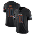 D.Broncos #10 Bo Nix Player Black Impact Limited Game Ddoa Stitched Jerseys