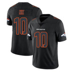 D.Broncos #10 Bo Nix Player Black Impact Limited Game Ddoa Stitched Jerseys