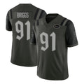 NY.Jets #91 Jowon Briggs Player Green Limited 2025 Rivalries Collection Home Game Ddoa Stitched Jerseys
