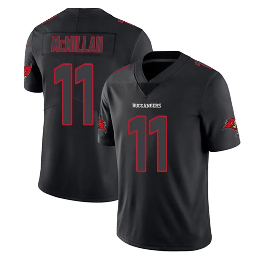TB.Buccaneers #11 Jalen McMillan Player Black Impact Limited Home Game Ddoa Stitched Jerseys
