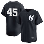 NY.Yankees #45 Gerrit Cole Player Navy Limited Home Ddoa Stitched Jerseys