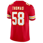 KC.Chiefs #58 Derrick Thomas Player Red Vapor F.U.S.E. Limited Ddoa Stitched Jerseys