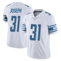 D.Lions #31 Kerby Joseph Player White Limited Vapor Untouchable Home Game Ddoa Stitched Jerseys