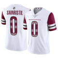 W.Commanders #0 Mike Sainristil Player White Limited Vapor Home Game Ddoa Stitched Jerseys