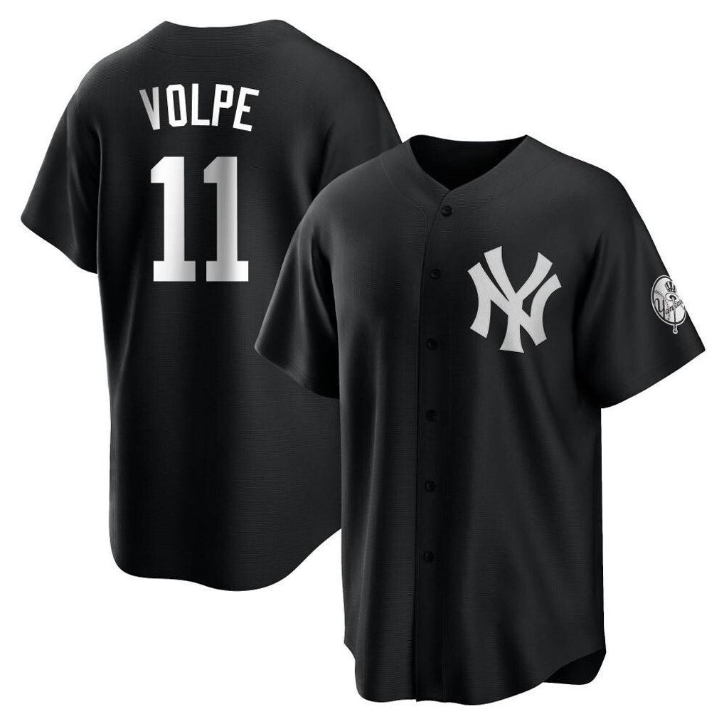 NY.Yankees #11 Anthony Volpe Player Black Game Ddoa Stitched Jerseys