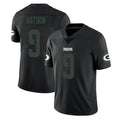GB.Packers #9 Christian Watson Player Black Impact Limited Home Game Ddoa Stitched Jerseys