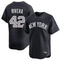NY.Yankees #42 Mariano Rivera Player Navy Limited Home Ddoa Stitched Jerseys