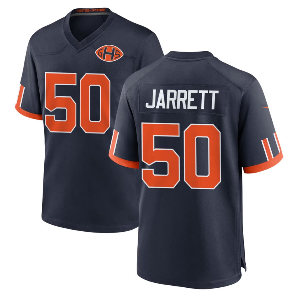 C.Bears #50 Grady Jarrett Player Navy 2026 Rivalries Collection Home Game Ddoa Stitched Jerseys