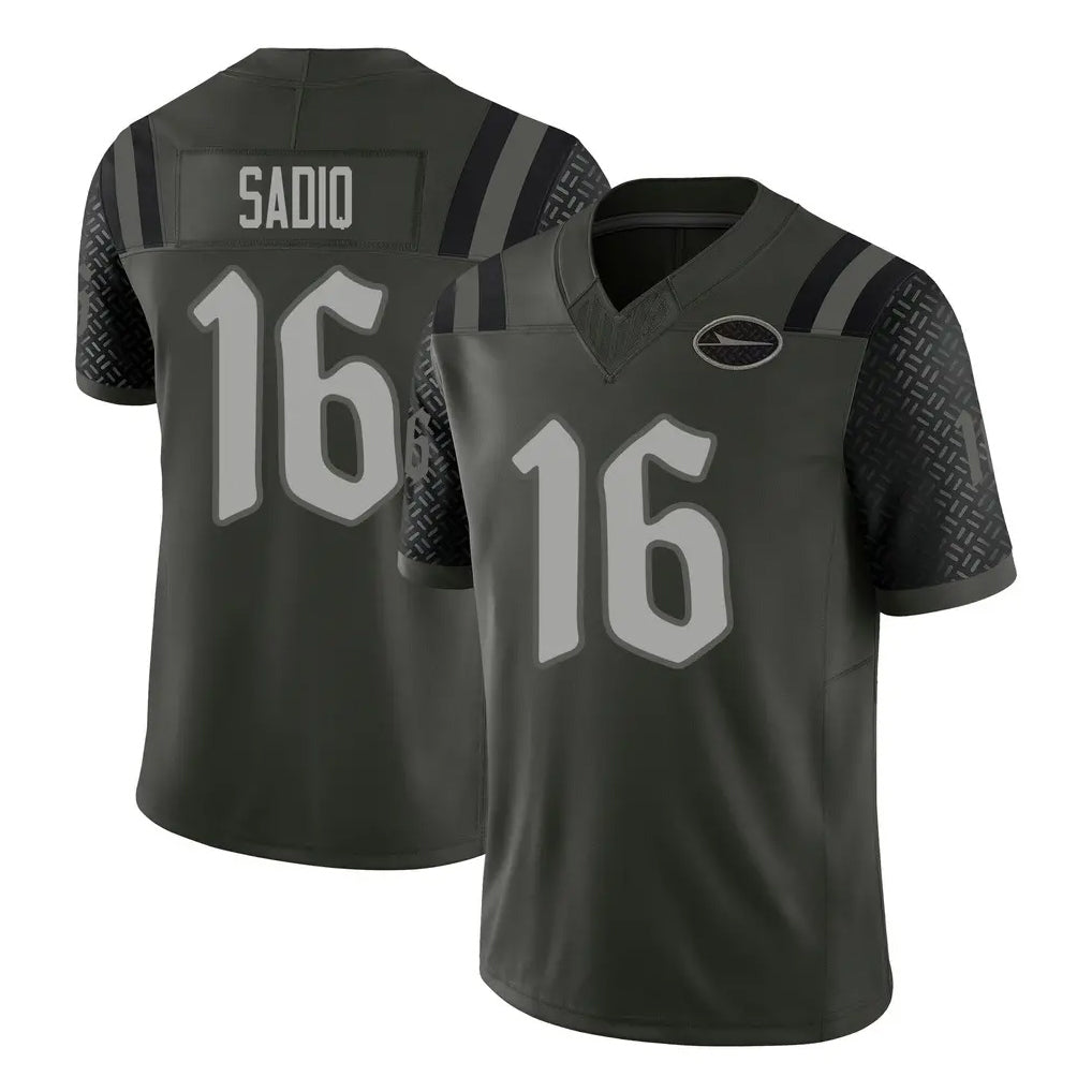 NY.Jets #16 Kenyon Sadiq Player Green Limited 2025 Rivalries Collection Home Game Ddoa Stitched Jerseys