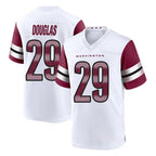 W.Commanders #29 Rasul Douglas Player White Game Home Ddoa Stitched Jerseys