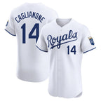 KC.Royals #14 Jac Caglianone Player White Alt Limited Elite Home Ddoa Stitched Jerseys