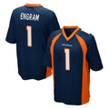 D.Broncos #1 Evan Engram Player Navy Game Ddoa Stitched Jerseys