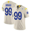 LA.Rams #99 Aaron Donald Player Bone Limited Vapor Home Game Ddoa Stitched Jerseys