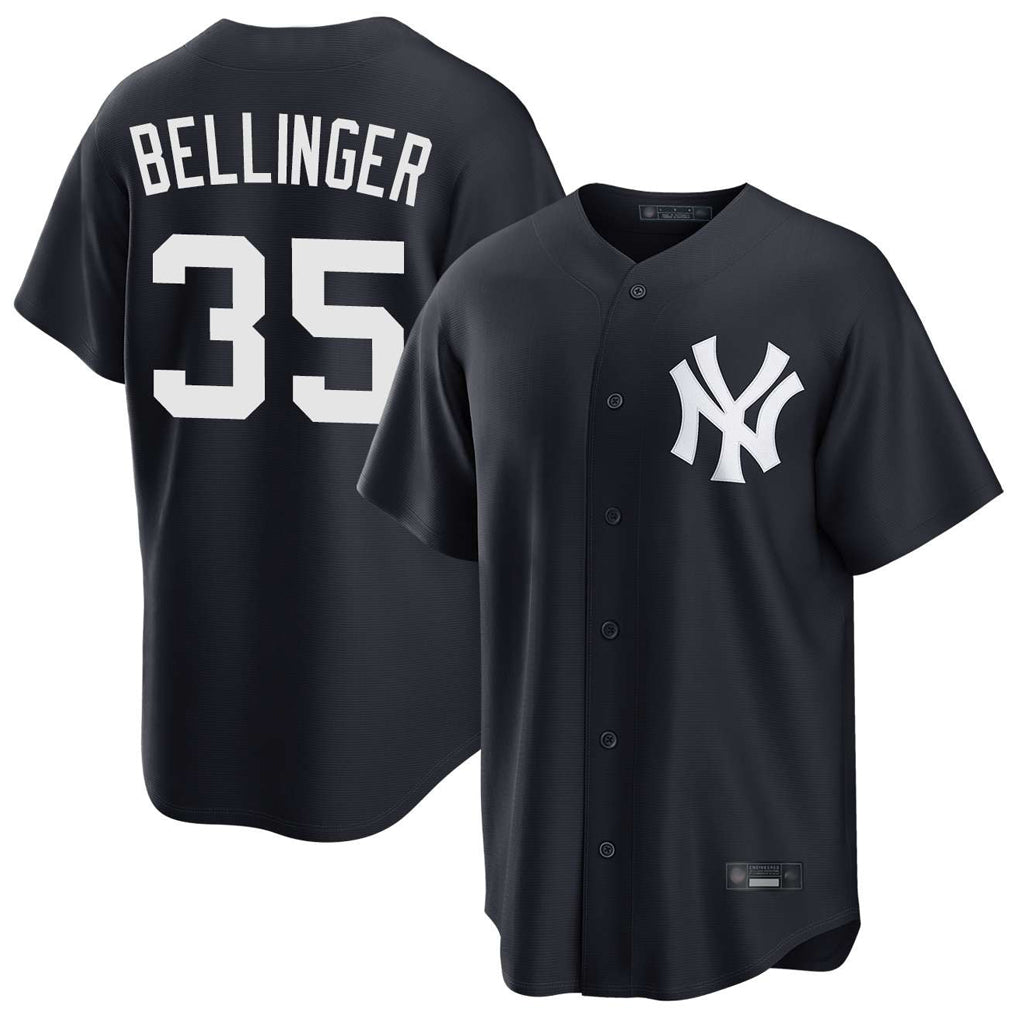NY.Yankees #35 Cody Bellinger Player Navy Game Ddoa Stitched Jerseys
