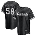 C.White Sox #58 Seranthony Dom¨ªnguez Player Black City Connect Home Game Ddoa Stitched Jerseys