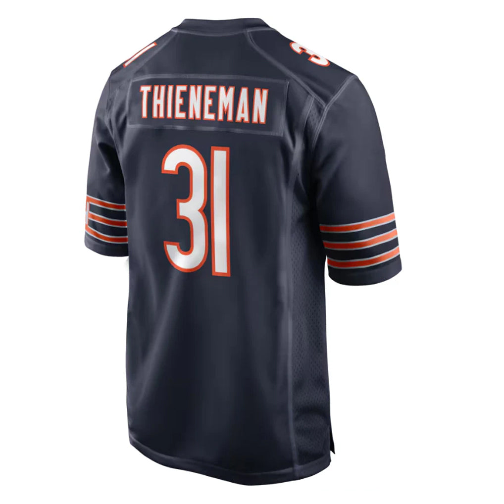 C.Bears #31 Dillon Thieneman Player Navy Home Game Ddoa Stitched Jerseys