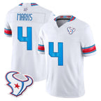 H.Texans #4 Woody Marks Player Whtie 2026 Rivalries Vapor Limited Home Game Ddoa Stitched jerseys