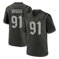 NY.Jets #91 Jowon Briggs Player Green 2025 Rivalries Collection Home Game Ddoa Stitched Jerseys