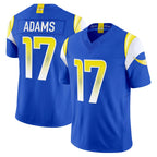LA.Rams #17 Davante Adams Player Royal Rivalries Vapor Limited Home Game Ddoa Stitched Jerseys