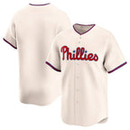 P.Phillies ## Phillies Blank Player Cream Home Limited Ddoa Stitched Jerseys