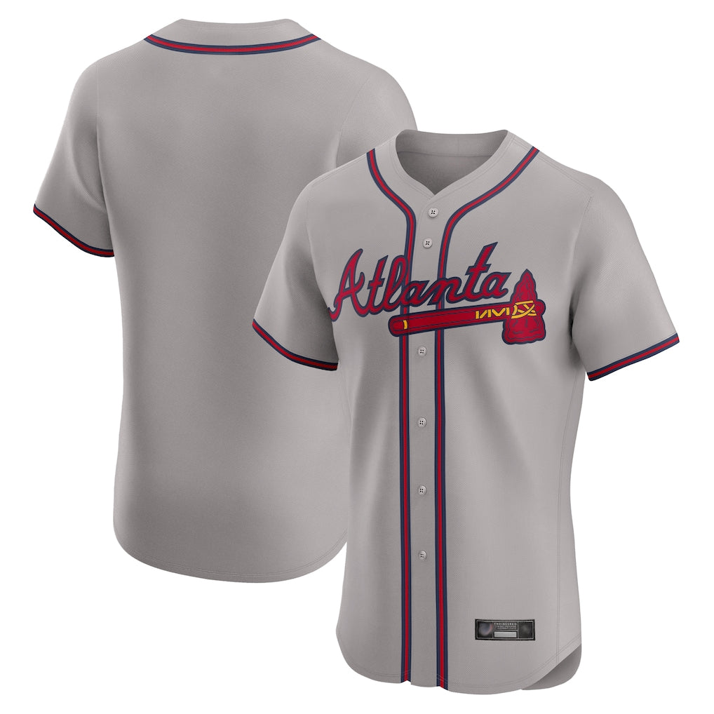 A.Braves ## Braves Blank Player Gray Limited Elite Home Game Ddoa Stitched Jerseys