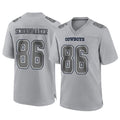 D.Cowboys #86 Luke Schoonmaker Player Gray Atmosphere Fashion Home Game Ddoa Stitched Jerseys