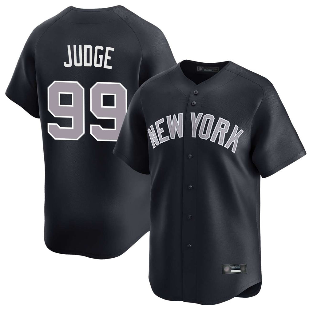 NY.Yankees #99 Aaron Judge Player Navy Limited Home Ddoa Stitched Jerseys