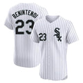 C.White Sox #23 Andrew Benintendi Player White Stripe Limited Elite Home Ddoa Stitched Jerseys