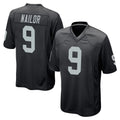 LV.Raiders #9 Jalen Nailor Player Black Home Game Ddoa Stitched Jerseys
