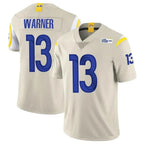 LA.Rams #13 Kurt Warner Player Bone Limited Vapor Retired Ddoa Stitched Jerseys