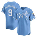 KC.Royals #9 Vinnie Pasquantino Player Light Blue Alt Limited Home Ddoa Stitched Jerseys
