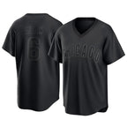 C.Cubs #6 Matt Shaw Player Black T-shirt Home Game Ddoa Stitched Jerseys