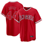 LA.Angels #44 Ben Joyce Player Red Home Game Ddoa Stitched Jerseys