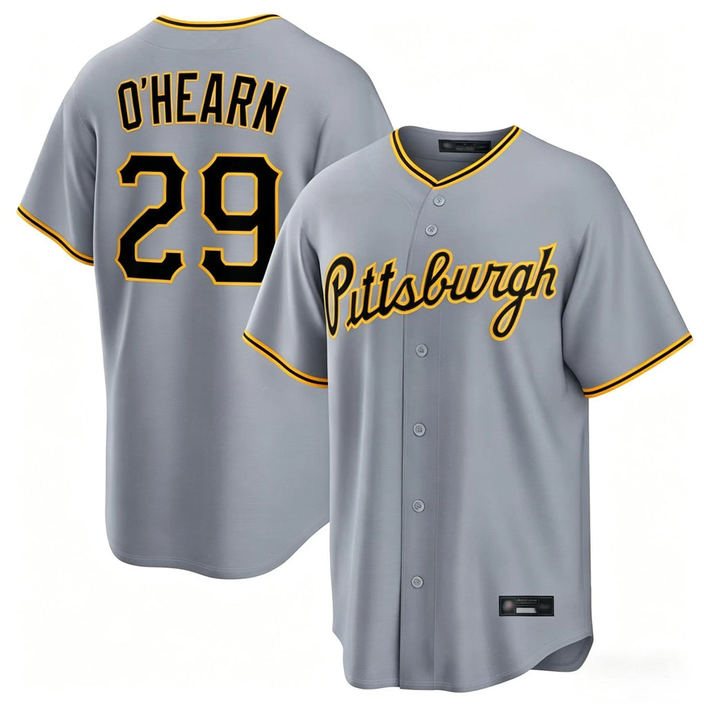 P.Pirates #29 Ryan O¡¯Hearn Player Gray Road Home Limited Game Ddoa Stitched Jerseys