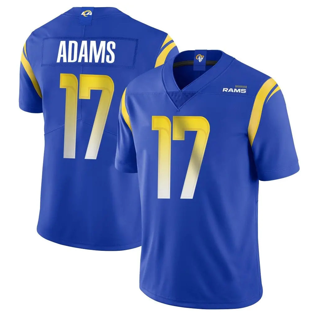 LA.Rams #17 Davante Adams Player Royal Limited Vapor Untouchable Home Game Ddoa Stitched Jerseys