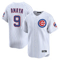 C.Cubs #9 Miguel Amaya Player White Limited Home Game Ddoa Stitched Jerseys