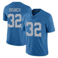 D.Lions #32 Brian Branch Player Blue Limited Throwback Vapor Untouchable Ddoa Stitched Jerseys