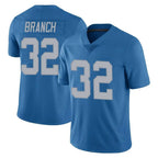 D.Lions #32 Brian Branch Player Blue Limited Throwback Vapor Untouchable Ddoa Stitched Jerseys