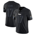 LA.Rams #17 Davante Adams Player Black Impact Limited Home Game Ddoa Stitched Jerseys