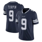 D.Cowboys #9 KaVontae Turpin Player Navy Vapor Untouchable Limited Home Game Ddoa Stitched Jerseys