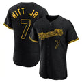 KC.Royals #7 Bobby Witt Jr. Player Black Snake Skin City Limited Elite Ddoa Stitched Jerseys