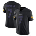 M.Vikings #7 Byron Murphy Jr. Player Black Impact LImited Home Game Ddoa Stitched Jerseys